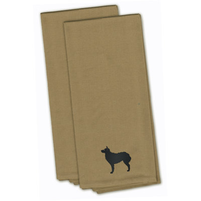 Cotton Embroidered Tea Towel Kitchen Towel