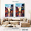 Vibrant Bourbon Street sur toile-1222183062