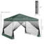 Tente à auvent inclinable avec filet Outsunny Outsunny-110974163