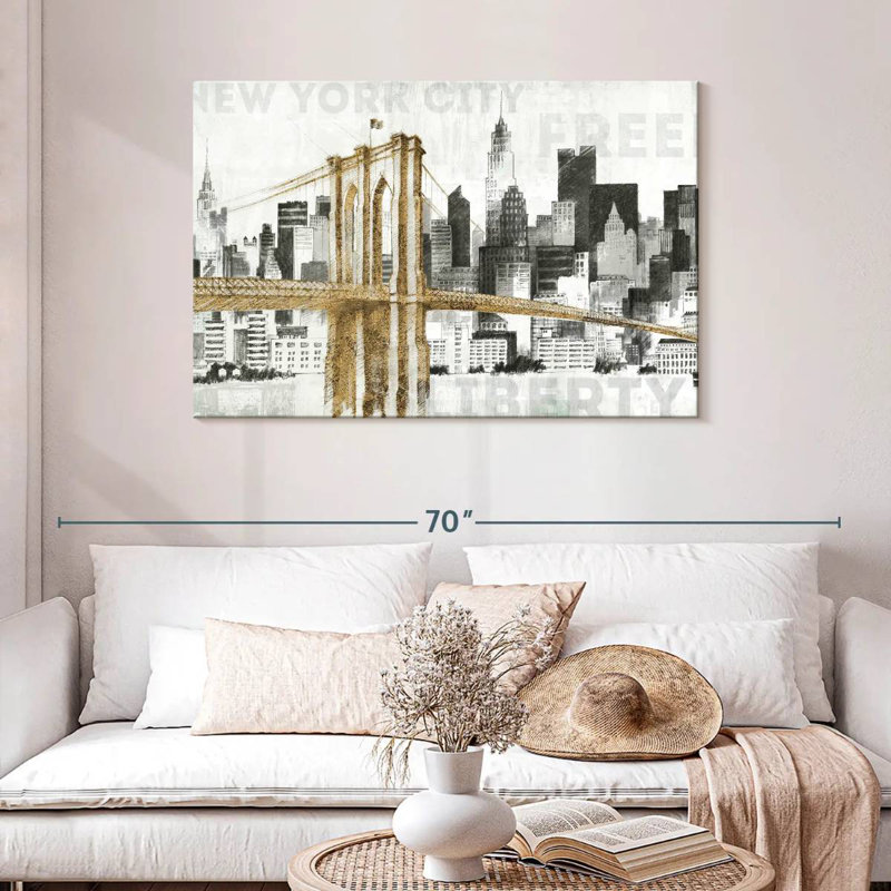 Hannes, New York, horizon I, H 30 po x l 45 po