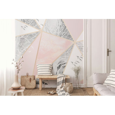 Geometric Shapes Wall Mural