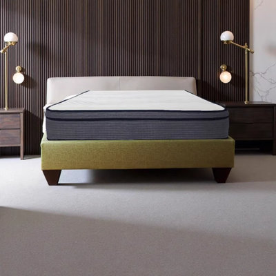 Matelas hybride pleine grandeur de 14 po avec mousse multicouche et ressorts ensachés pour soulager la pression et isoler les mouvements