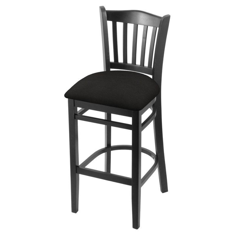 Tabouret de bar 25 po, Noir, Galop espresso, Tabouret de comptoir (siège d'une hauteur de 25 p
