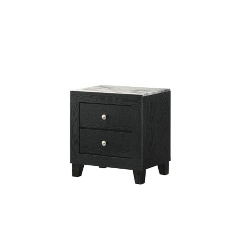 Table de chevet 2 tiroirs Contemporary