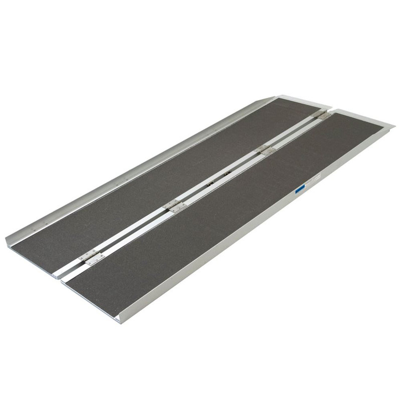 Rampe portative pliante pour fauteuil roulant en aluminium, H 60 po x l 30 po x P 60 po