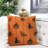 Embroidered Velvet Throw Pillow