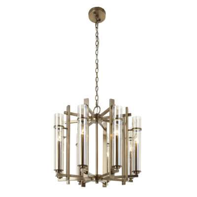 Ilminster 8 - Light Candle Style Chandelier