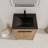Baelynn 24" American Traditional Freestanding Single Bathroom Vanity with Ceramic Top-634830274-621469691