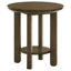 Table de bout Crispin Brown 22 po