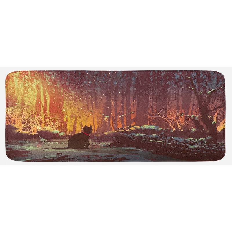 Tapis de cuisine imaginaire