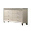 Commode double 6 tiroirs avec miroir Sienna-979205574