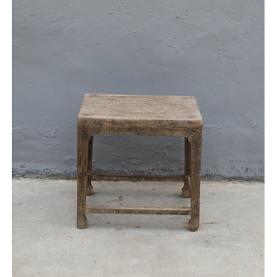 Solid Wood Accent Stool