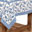 Granada Cornflower Blue Handmade Floral Tablecloth-121010369-76737131