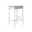 60cm W Steel Bedside Table-1312130065