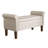 510 Design Aubrey Cream Tufted Upholstered Storage Bench with Lift-Top Compartment-102055139