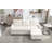 77 Inch Reversible Sectional Storage Sleeper Sofa Bed, L-Shape 2 Seat Sectional Chaise With Storage, Skin-Feeling Velvet Fabric Color For Living Room Furniture-335638086