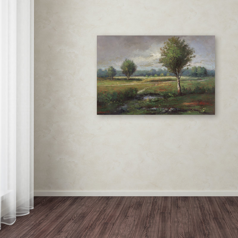 « orne tree », reproduction d’art sur toile tendue, H 12 po x l 19 po x P 2 po