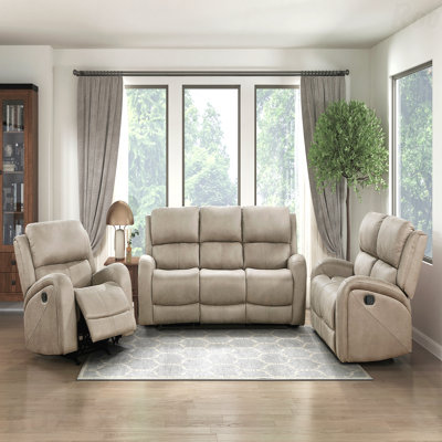 Luxurious Style Rocker Reclining Chair Brown Plush Comfortable Living Room Furniture For Cozy Living Rooms