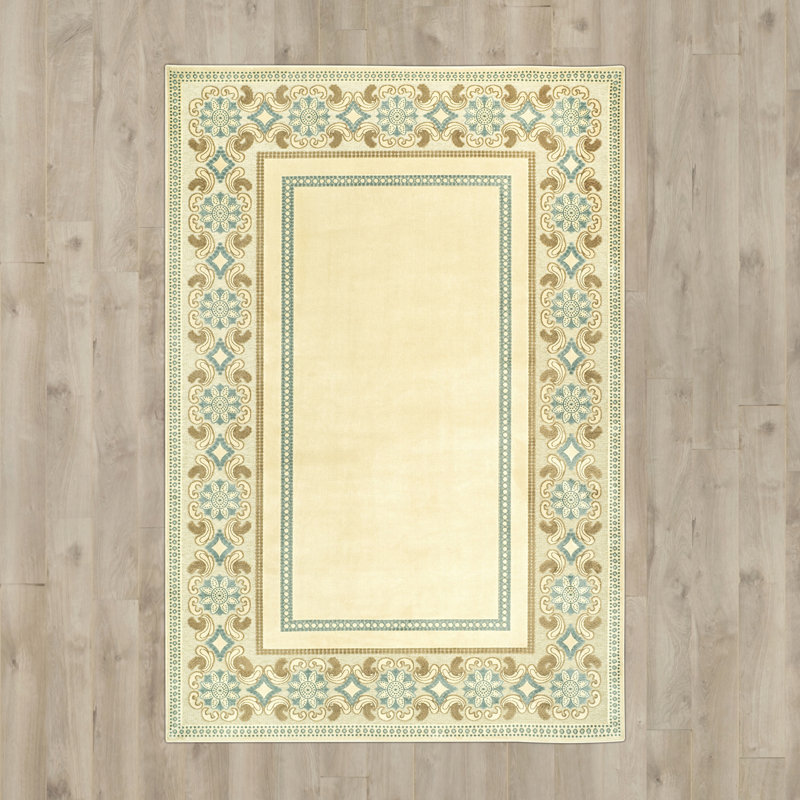 Taj Mahal Martha Stewart Performance Oriental Rug, Rectangle 5'3" x 7'6"