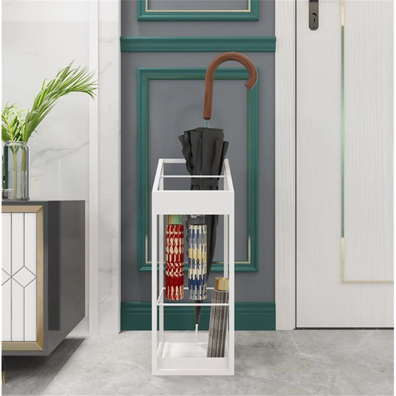 Porte-parapluies, Blanc