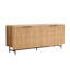 Buffet de cuisine moderne scandinave à porte en alcôve avec armoire de rangement de 68 po; lumières DEL incluses-1500520562-1500520573