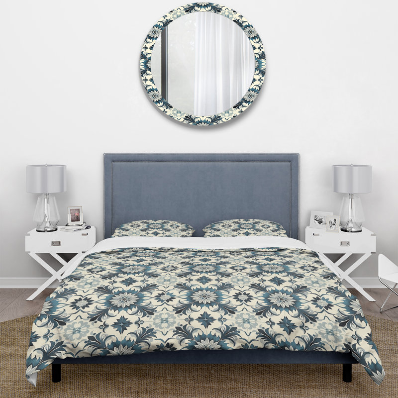 Ensemble de housse de couette Farmhouse, Housse de couette très grand + 2 taies décorativ