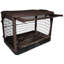 Plastic Collapsible Pet Crate with 4 Doors-11153467-11153466