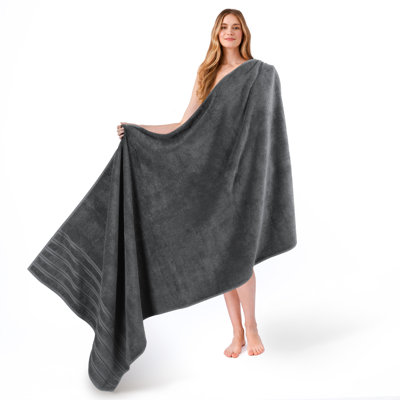 Darcelle 100% Cotton 35x70 Jumbo Large Bath Sheet