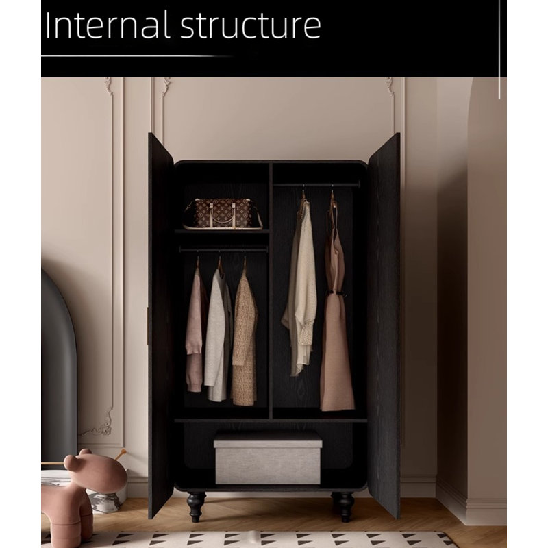 Garde-robe simple ronde