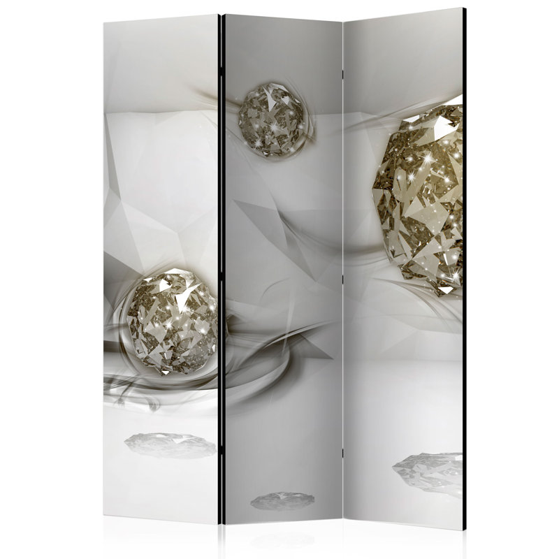 Arabella Solid Wood Folding Room Divider, 3