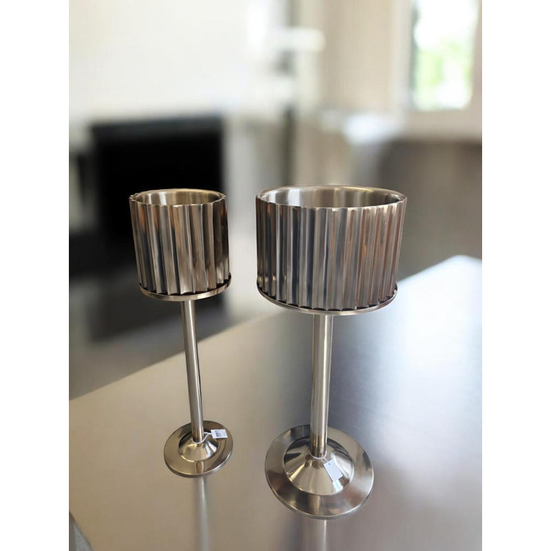 Steel Ice Bucket Stand