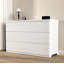 Commode 6 tiroirs Modern White-1899894271