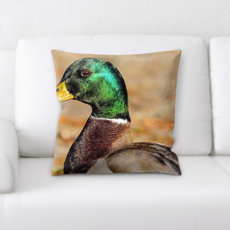 Housse et insert de coussin carré Mallard