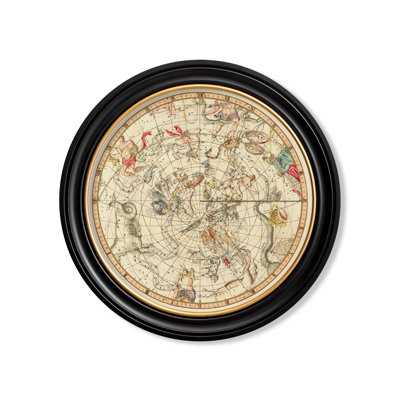 Constellation Northern by Mid-1800s - Single Picture Frame Print on Archival Matt 230gsm Paper