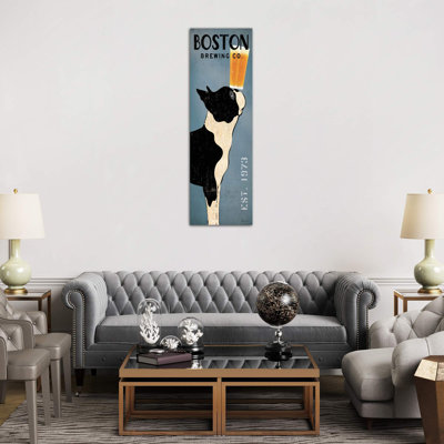 Boston Brewing Co. by Ryan Fowler - Wrapped Canvas Panoramic Print