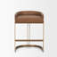 Tabouret de bar et de comptoir en cuir véritable Bradley-102374764-37346047