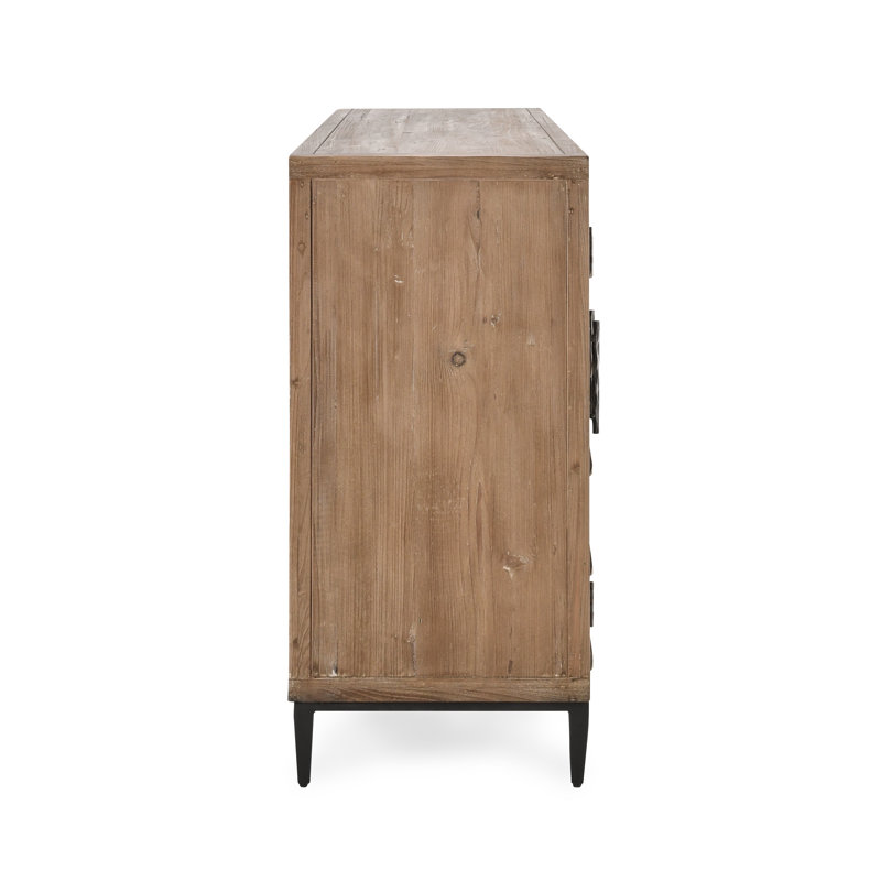 Mave 76 in. W Solid Wood Sideboard