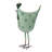 21"H Metal Polka Dot Standing Hen Decor Animal Statue