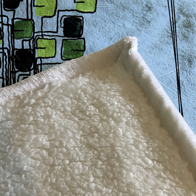Throw Blanket, 51" W x 60" L