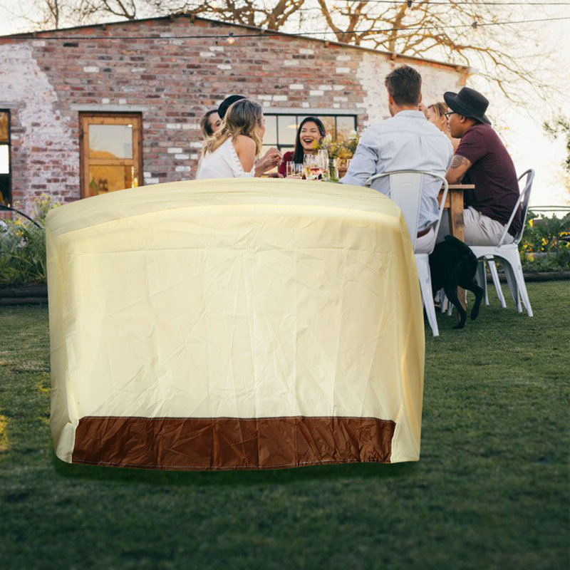 Couvercle de barbecue extérieur 210D imperméable Protecteur de four à gaz pour barbecue