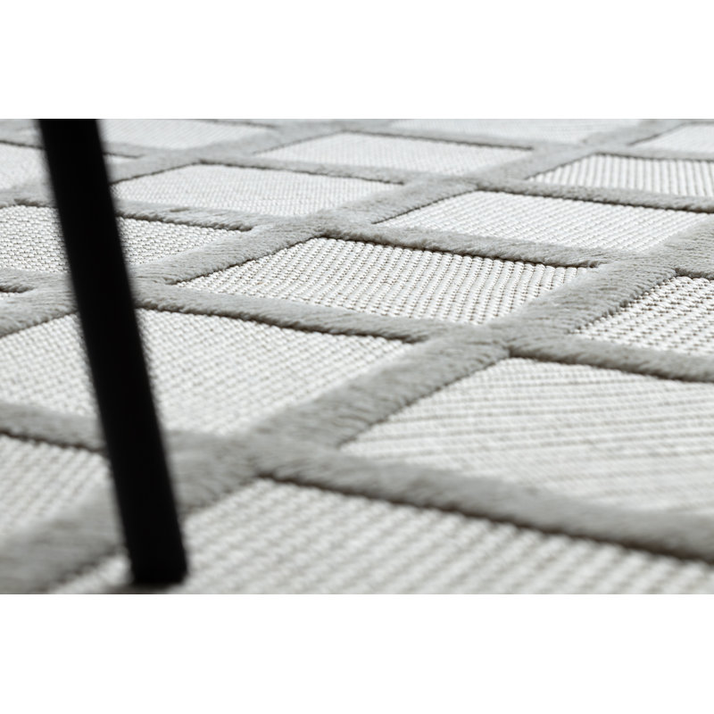 Pernick Geometric Area Rug, Beige, Rectangle 180 x 270cm