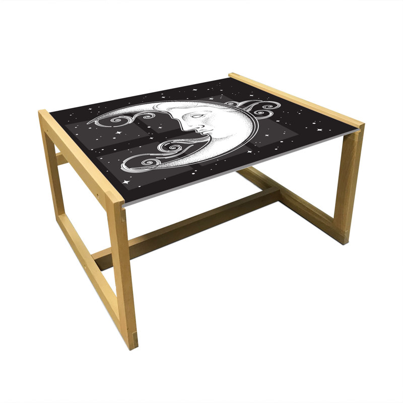 Jacyn Sled Coffee Table, 62cm H x 74cm W x 40cm D