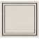 Nourison Essentials Ivory Black Indoor/Outdoor Area Rug