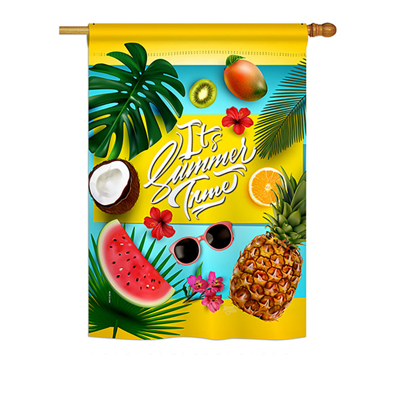 Drapeau intérieur 40 x 28 po Temaraia