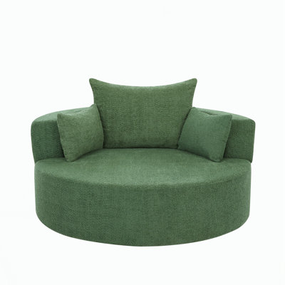 360° Swivel Chair Accent Barrel Chair