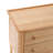 Barker Modern 2-Drawer Nightstand with Tray Top & Solid Wood Legs