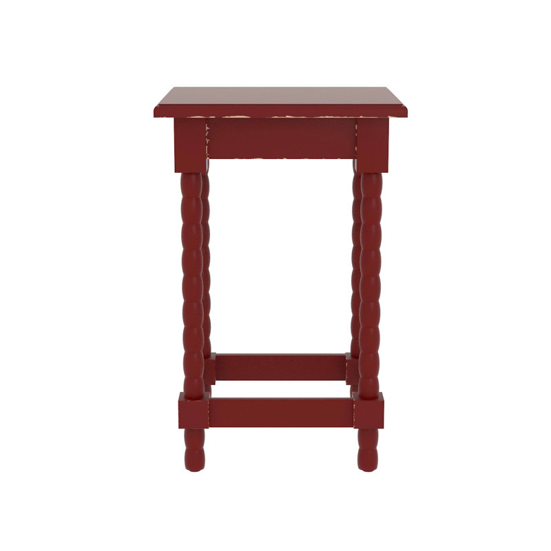 Table de bout Barnard, Rouge