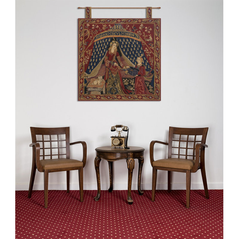 Loom Woven Cotton Blend Wall Hanging