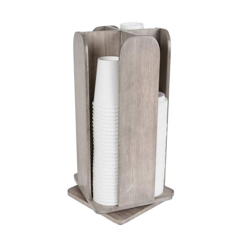 Aspen Revolving Cup and Lid Organizer