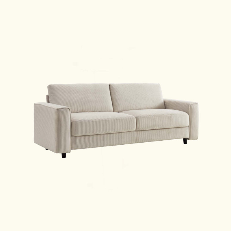 Canapé rembourré moelleux Modern, Beige